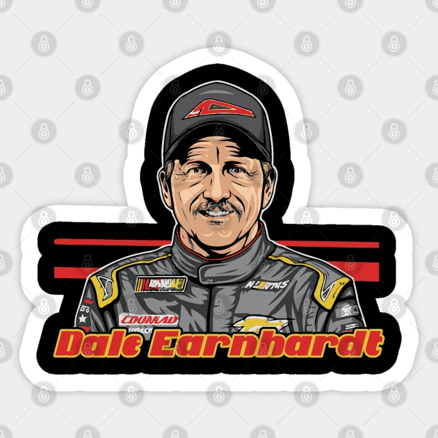 Dale Earnhardt Original Fan Art Sticker by Trendsdk